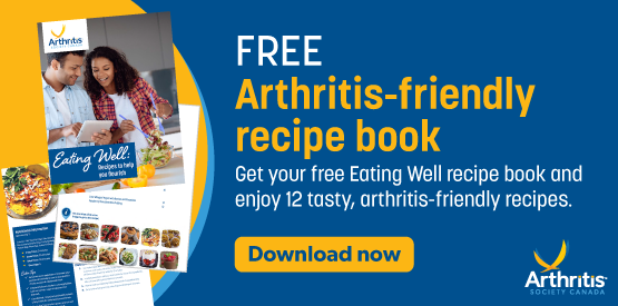 FREE Arthritis-friendly recipe book